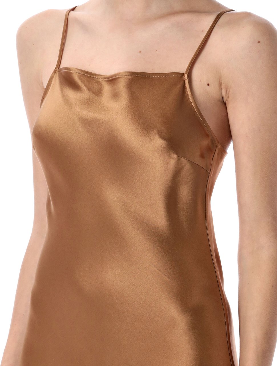By Malene Birger Leviana Slip Dress Toasted Coconut Bruin