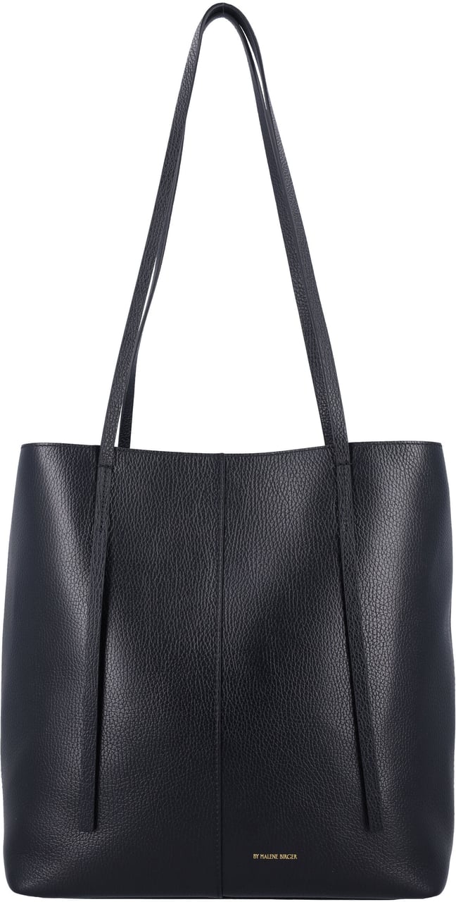 By Malene Birger Abislo North South Tote Nero Zwart