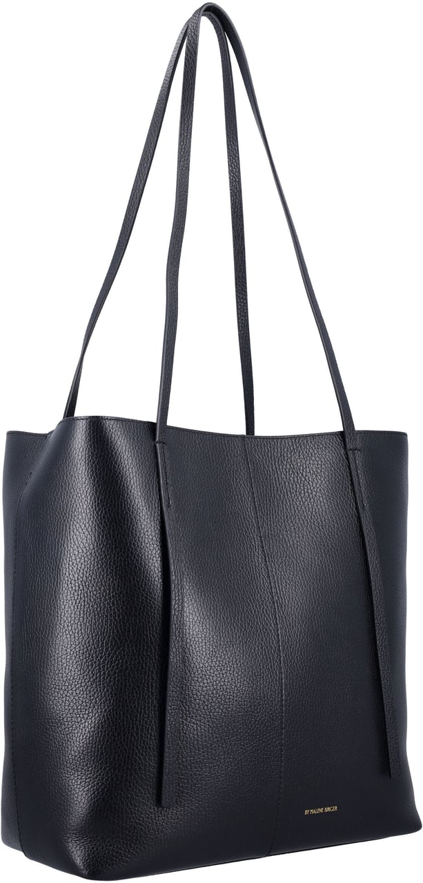 By Malene Birger Abislo North South Tote Nero Zwart