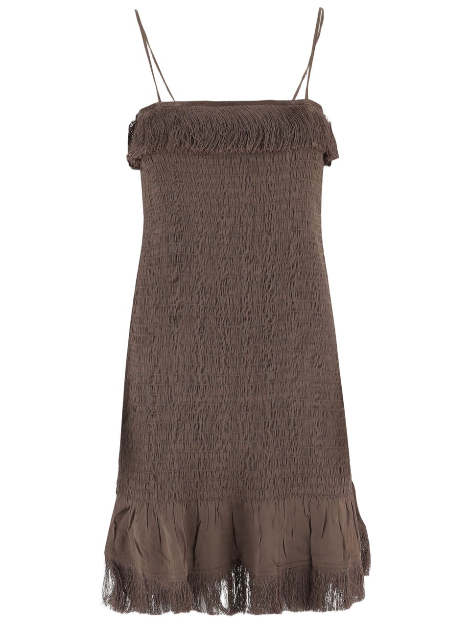 By Malene Birger Valia Mini Dress Grijs
