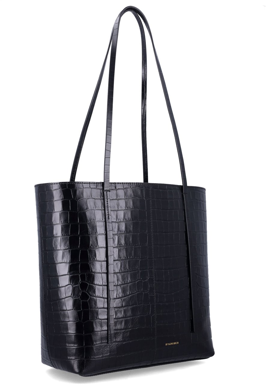 By Malene Birger Abilso Croco Nero Zwart