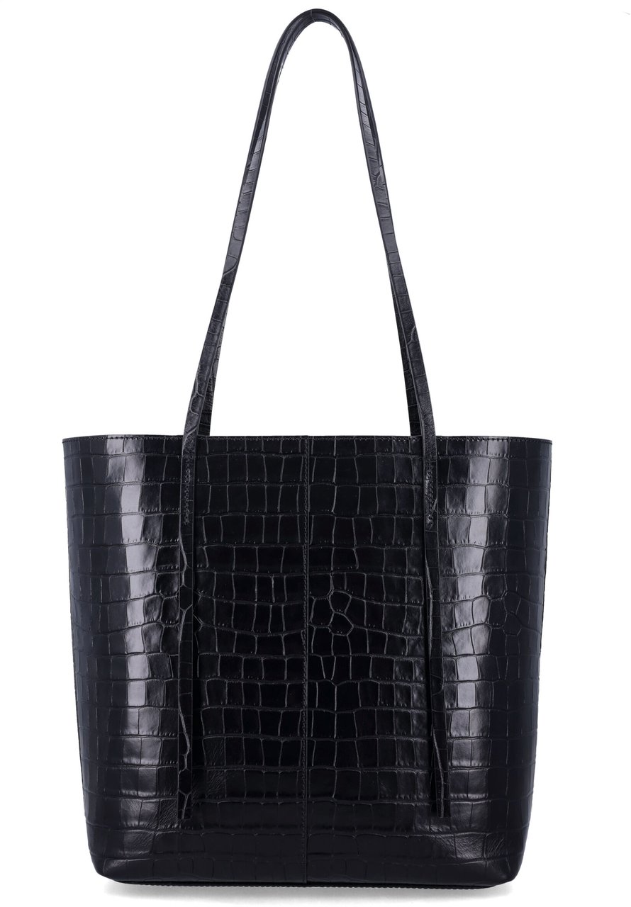 By Malene Birger Abilso Croco Nero Zwart
