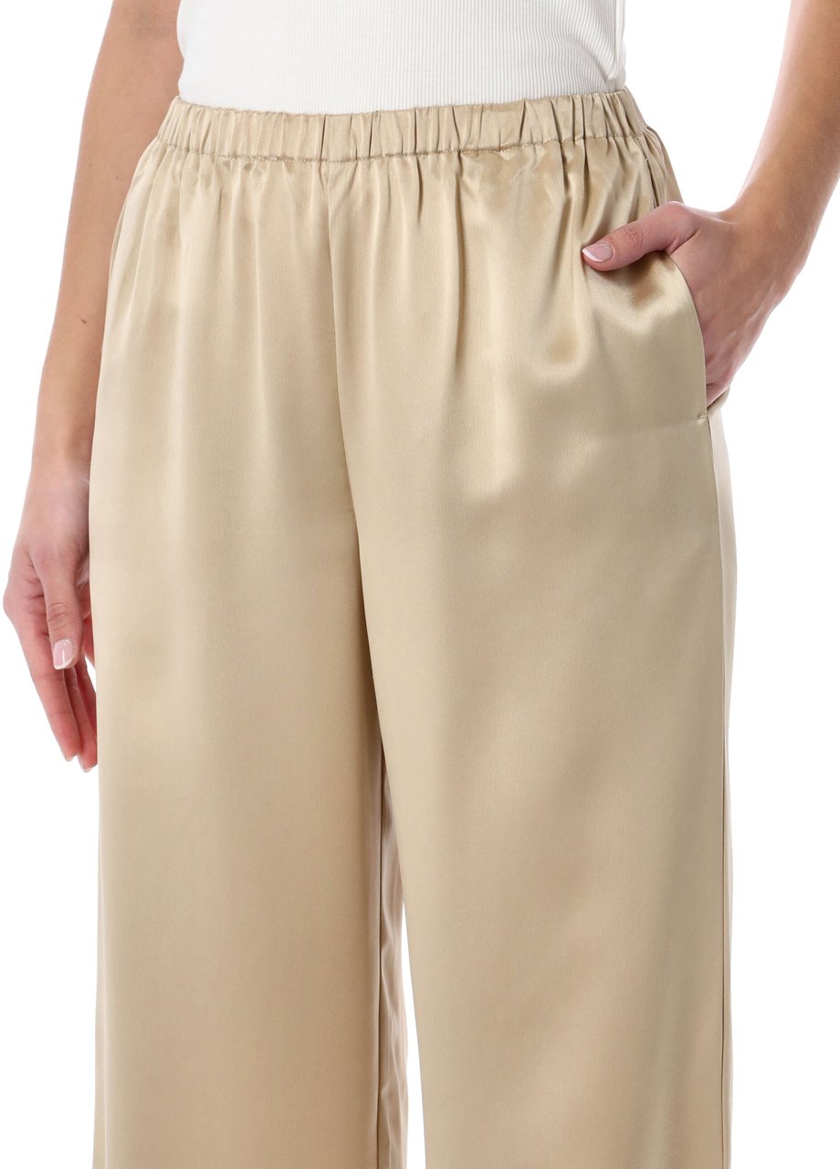 By Malene Birger Cabello Satin Pant Old Beige Beige