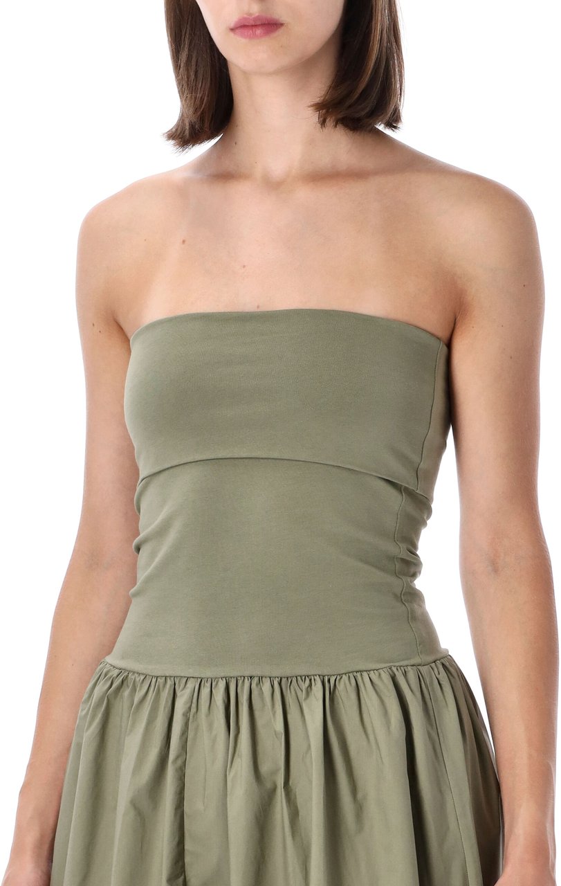 By Malene Birger Marc Dress Deep Lichen Lime