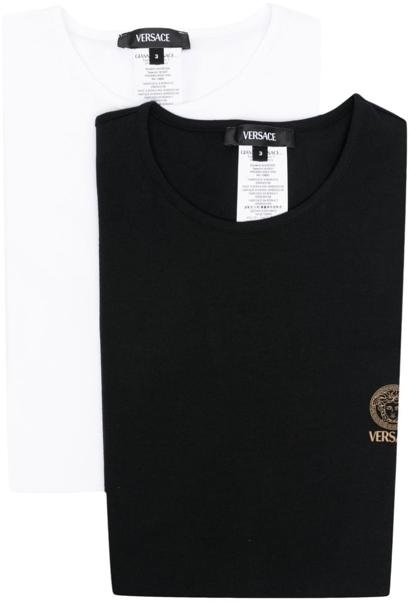 Versace T-Shirts And Polos White Wit