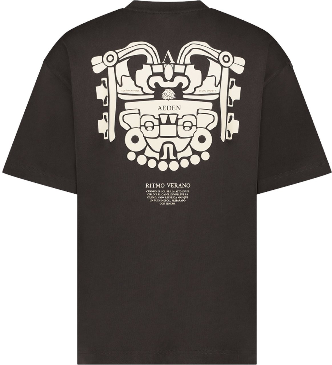 Aeden Heren T-Shirt Bruin