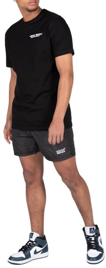 Wrong Friends AMSTERDAM T-SHIRT - BLACK Zwart