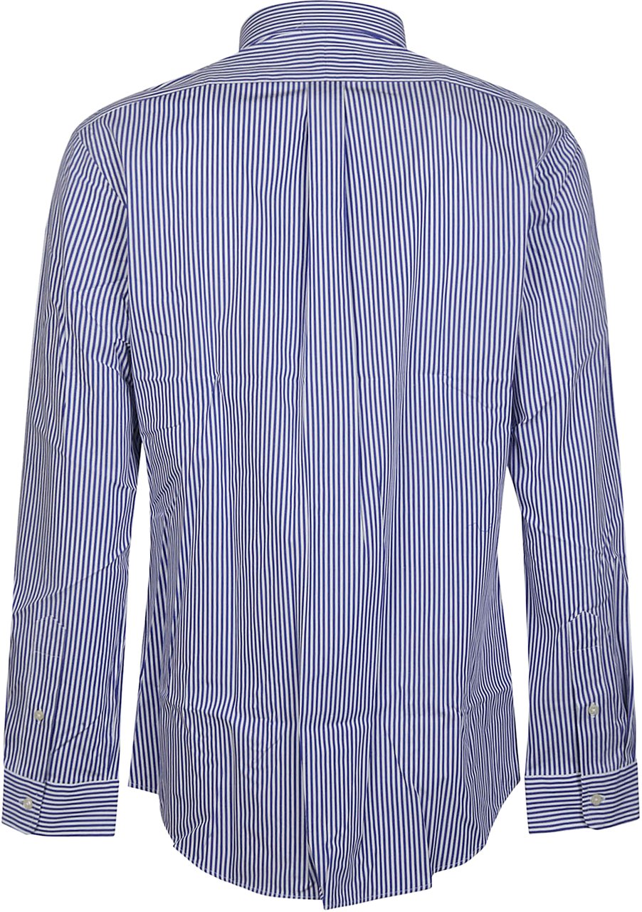Ralph Lauren Long Sleeve Sport Shirt Blue Blauw