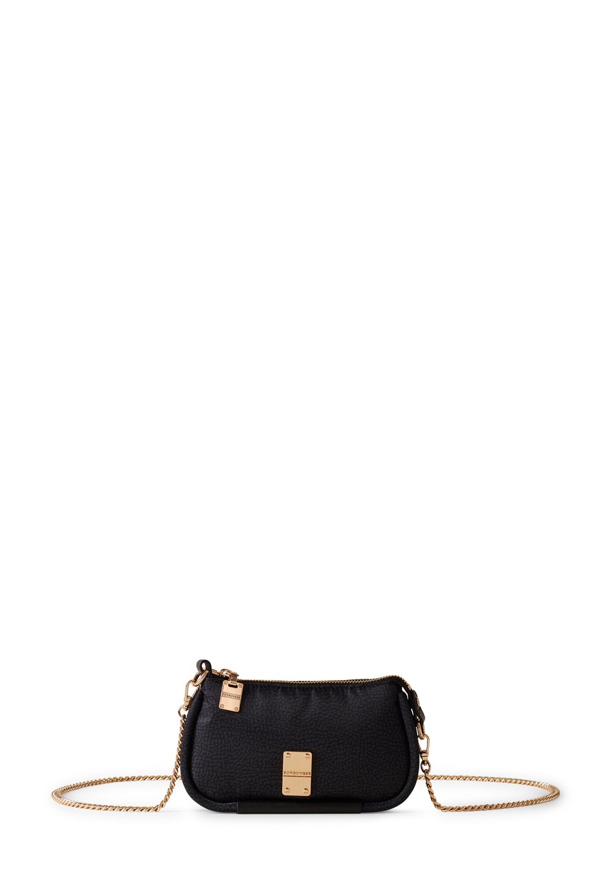 Borbonese CAHIER CROSSBODY MINI Zwart