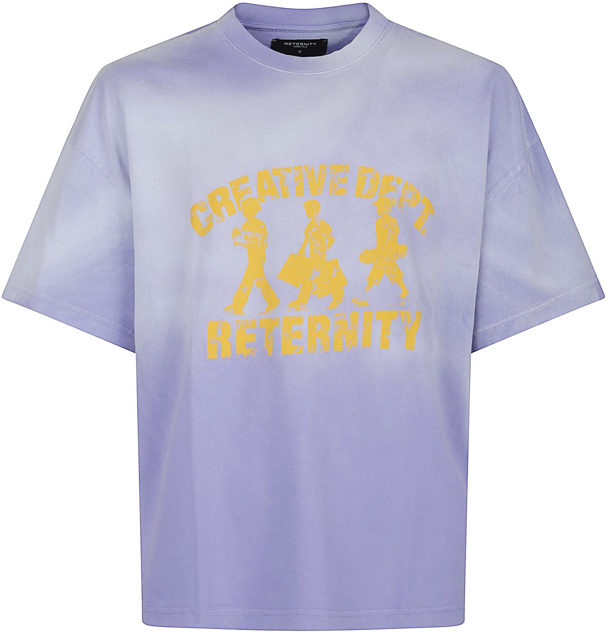 Reternity Creative Department Logo T-shirt Pink & Purple Roze