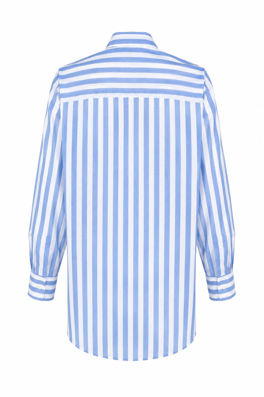 CALIBAN Shirts Azzurro Lichtblauw
