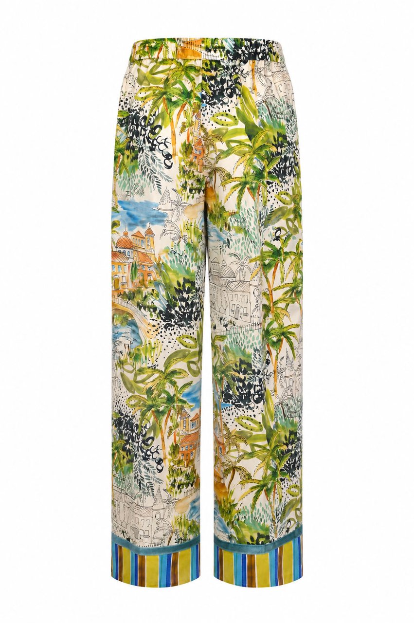 CALIBAN Trousers Verde Divers