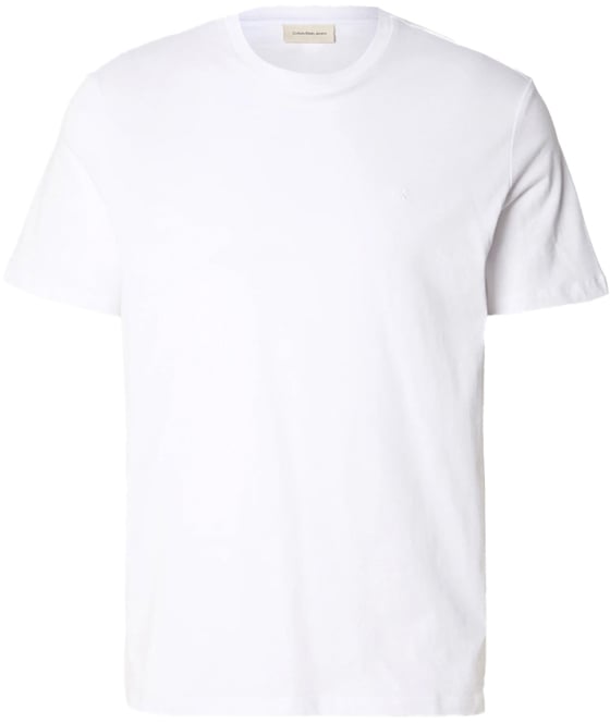 Calvin Klein Calvin Klein Jeans SS Smooth Cttn Solid Crewneck Tee Wit