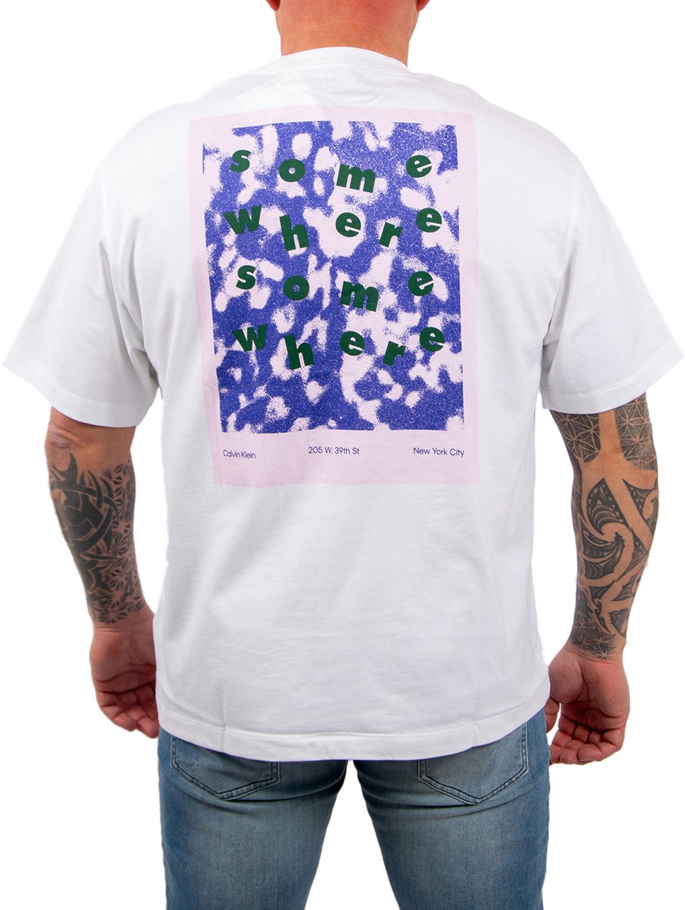 Calvin Klein Calvin Klein Jeans Calvin Somewhere Graphic Wit