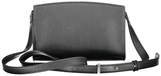 Calvin Klein Calvin Klein Black Polyester Women Shoulder Bag Zwart