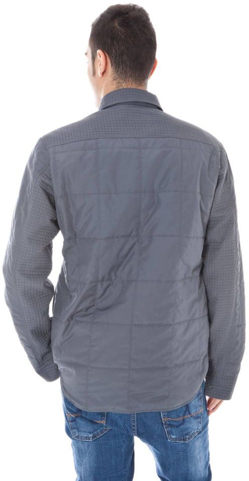 Calvin Klein Grigio Polyester Men's Jacket Grijs