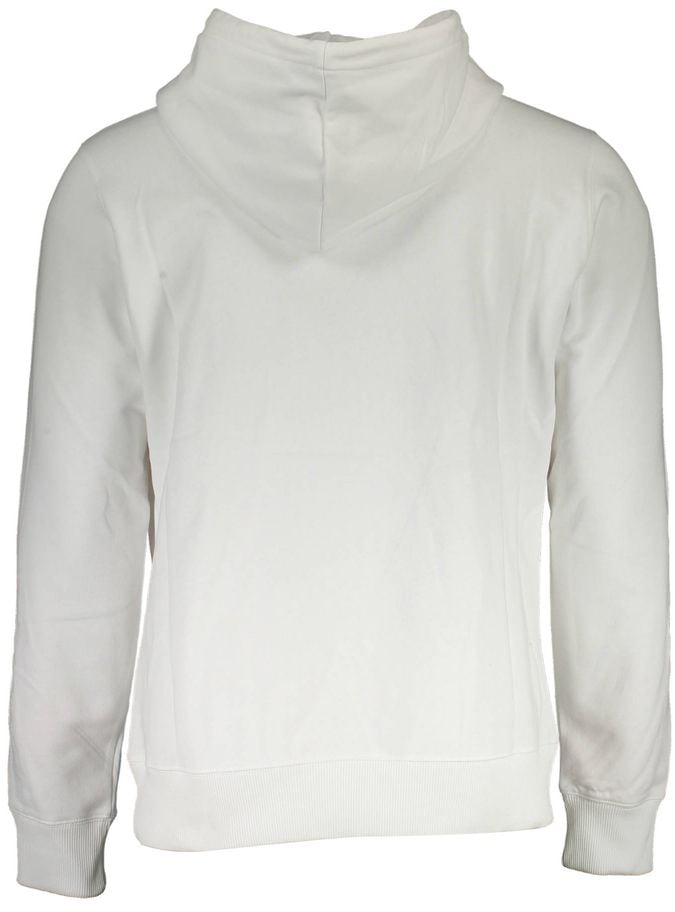Calvin Klein White Cotton Men's Sweater Wit