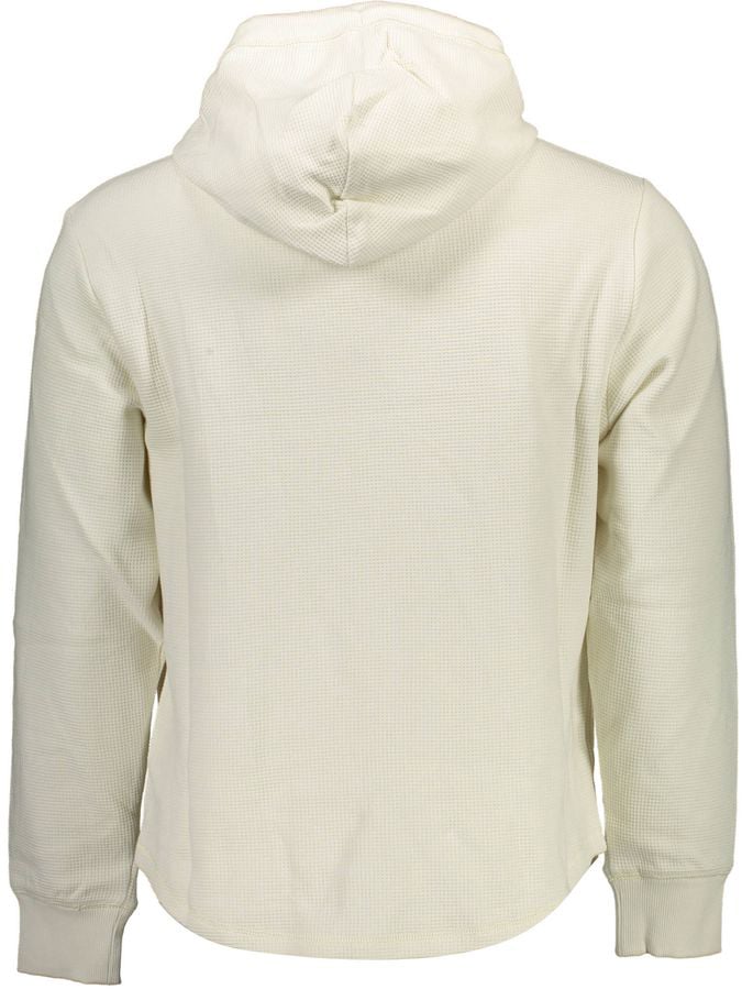 Calvin Klein White Cotton Men Sweater Zwart
