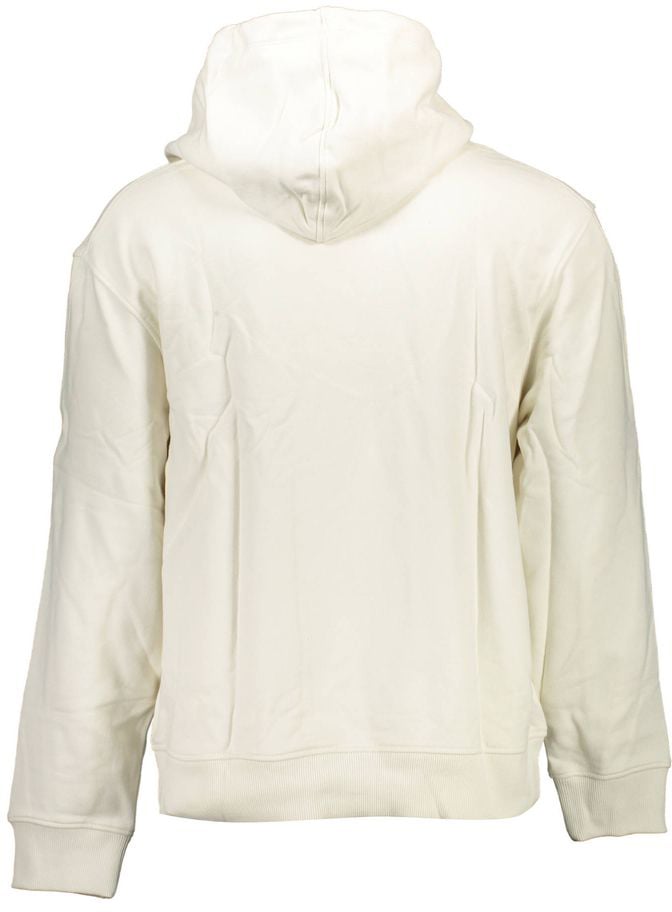 Calvin Klein Bianco Cotton Mens Sweatshirt Wit
