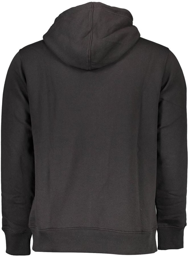 Calvin Klein Calvin Klein Black Cotton Men's Sweatshirt Zwart
