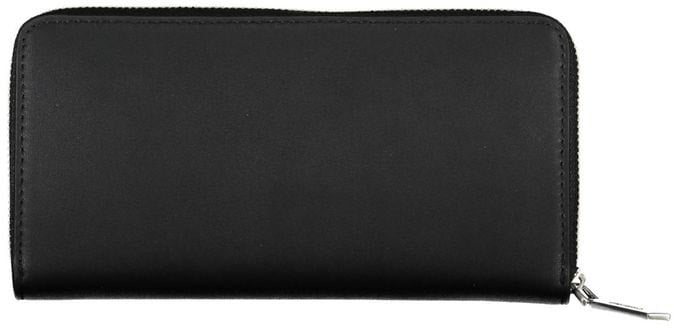 Calvin Klein Black Polyethylene Women Wallet Zwart