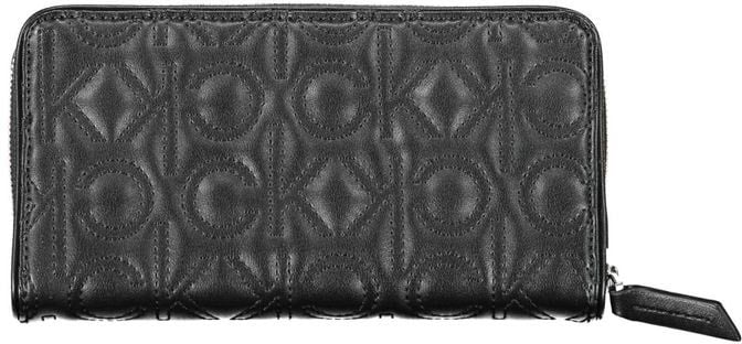 Calvin Klein Nero Poliuretano Women Wallet Zwart