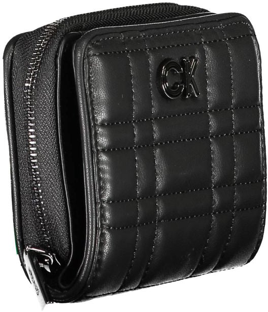 Calvin Klein Nero Polyester Woman Wallet Zwart