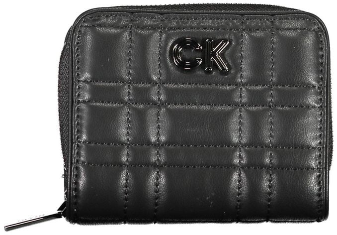 Calvin Klein Nero Polyester Woman Wallet Zwart