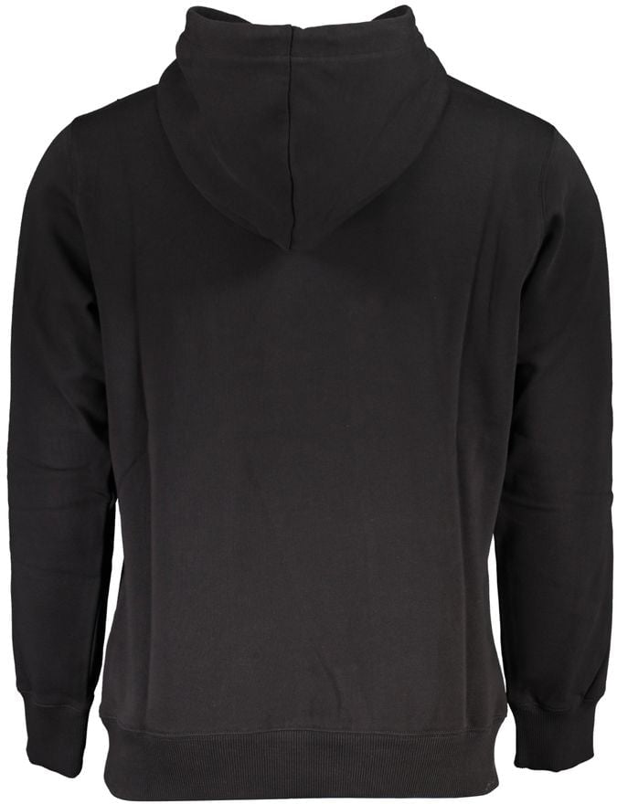 Calvin Klein Calvin Klein Black Cotton Men Sweatshirt Zwart