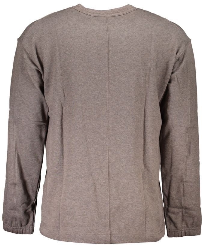 Calvin Klein Marrone Cotton Men Sweatshirt Wit