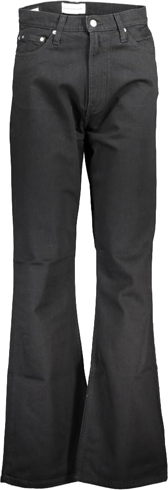 Calvin Klein Blu Cotton Women Jeans Zwart