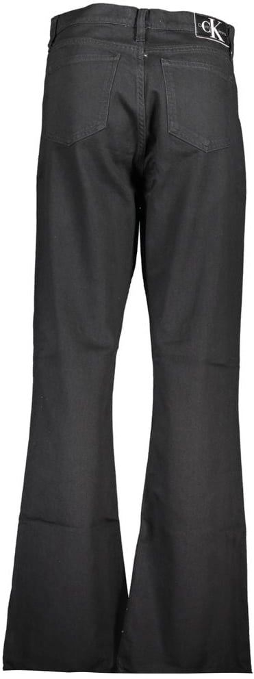 Calvin Klein Blu Cotton Women Jeans Zwart