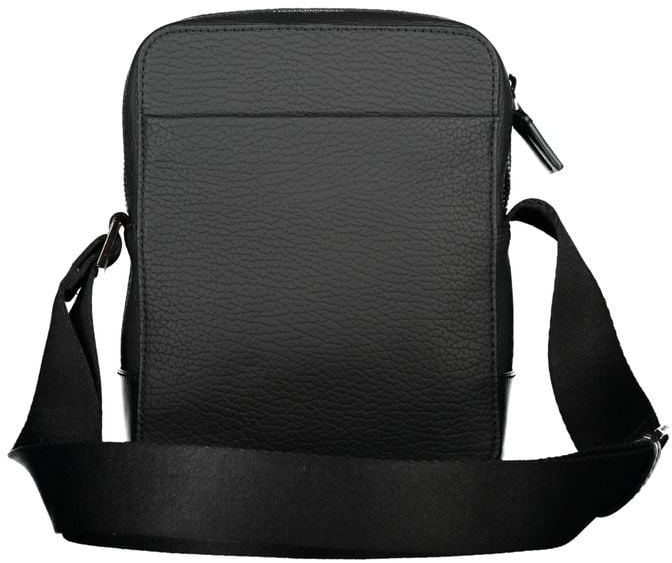 Calvin Klein Calvin Klein Sleek Black Shoulder Bag with Contrasting Details Zwart