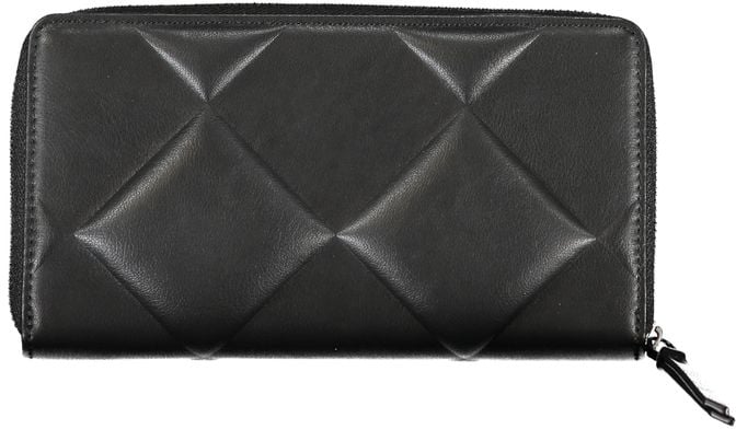 Calvin Klein Calvin Klein Black Polyester Women Wallet Zwart