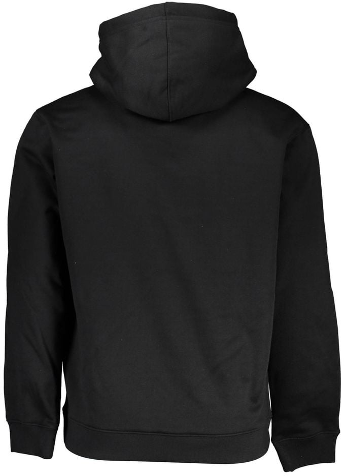 Calvin Klein Black Polyester Men's Sweatshirt Zwart
