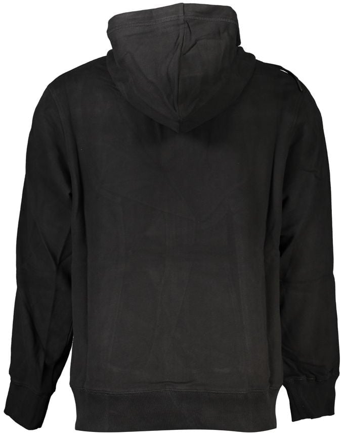 Calvin Klein Black Cotton Men's Sweatshirt Grijs