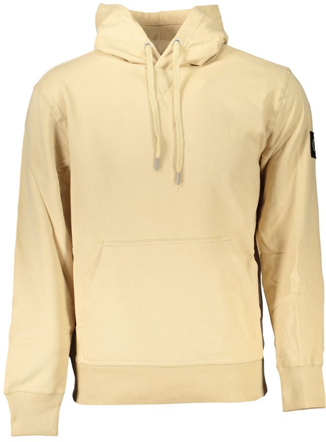 Calvin Klein Beige Cotton Men's Sweatshirt Beige