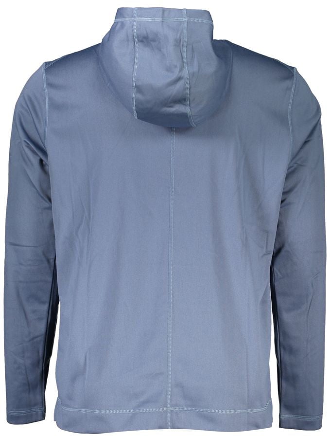 Calvin Klein Calvin Klein Blue Polyester Men's Hooded Sweater Blauw