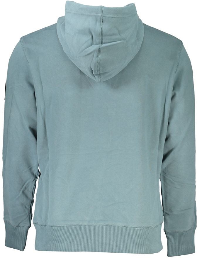 Calvin Klein Calvin Klein Verde Cotton Mens Sweatshirt Groen