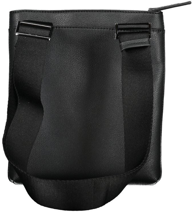 Calvin Klein Black Polyester Men's Shoulder Bag Zwart