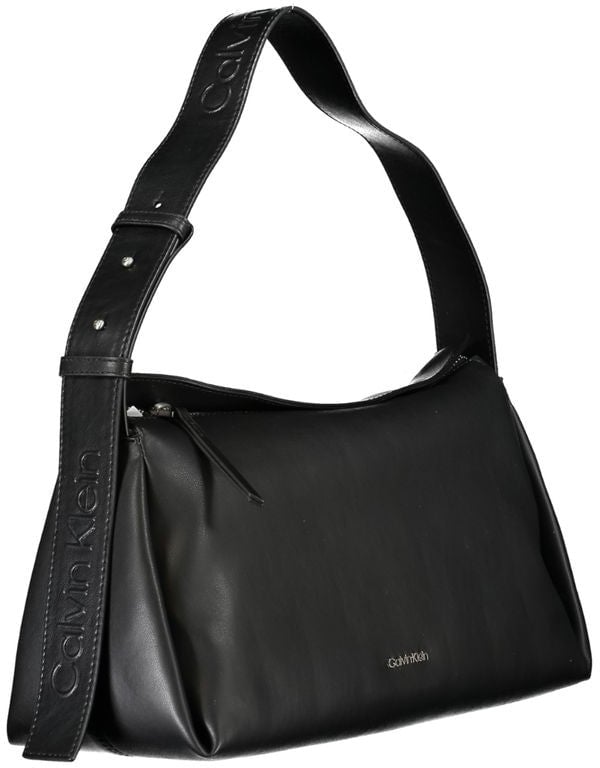 Calvin Klein Nero Polyester Woman Bag Zwart