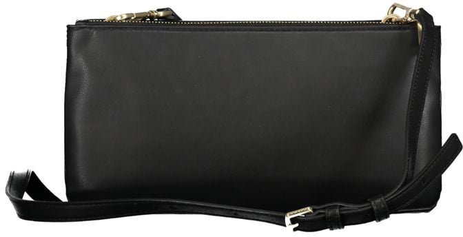 Calvin Klein Black Polyester Women Shoulder Bag Zwart
