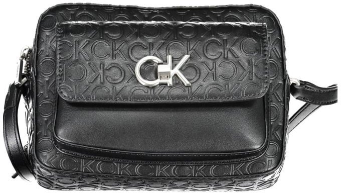 Calvin Klein Calvin Klein Black Polyester Women's Shoulder Bag Zwart