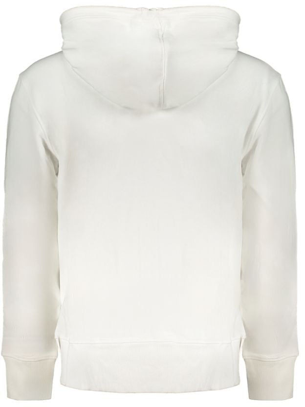 Calvin Klein White Cotton Men's Sweatshirt Grijs