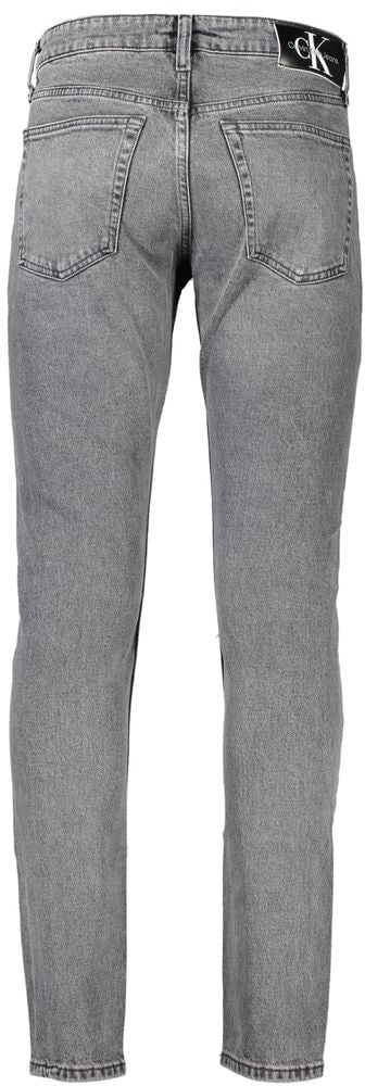 Calvin Klein Grigio Cotton Male Jean Grijs
