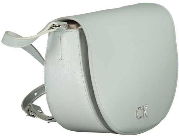 Calvin Klein Black Polyurethane Women Handbag Wit
