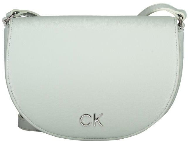 Calvin Klein Black Polyurethane Women Handbag Wit