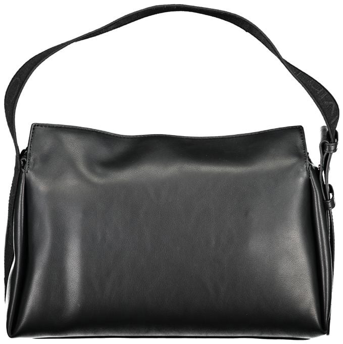 Calvin Klein Calvin Klein Black Polyester Women Handbag Zwart