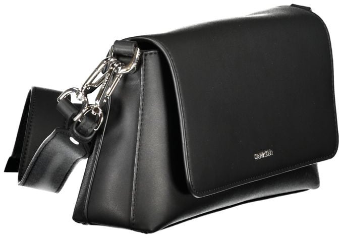 Calvin Klein Calvin Klein Black Polyester Women Handbag Zwart