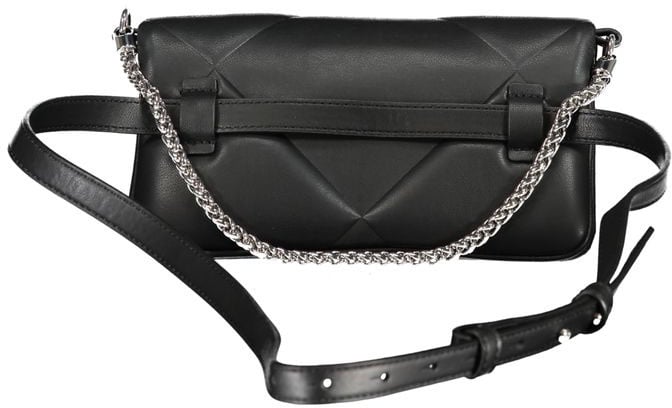Calvin Klein Calvin Klein Black Polyester Women Handbag Zwart